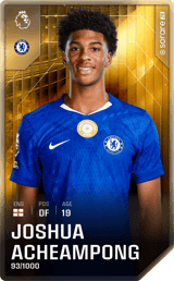 Joshua Acheampong - limited