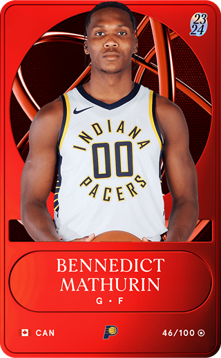 Bennedict Mathurin - rare