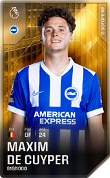 Maxim De Cuyper - limited