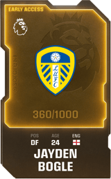 Jayden Bogle - limited