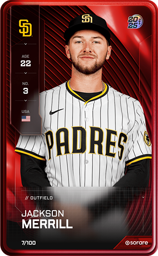 Jackson Merrill - rare