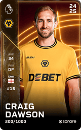 Craig Dawson - limited