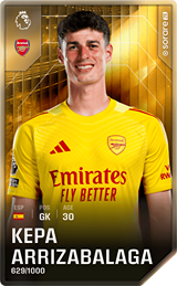 Kepa Arrizabalaga - limited