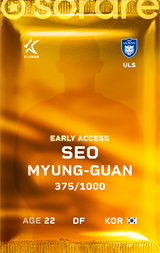 Seo Myung-Guan - limited
