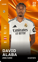 David Alaba - limited