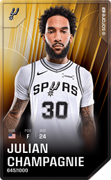 Julian Champagnie - limited