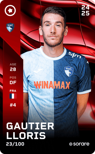 Gautier Lloris - rare