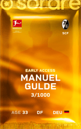 Manuel Gulde - limited