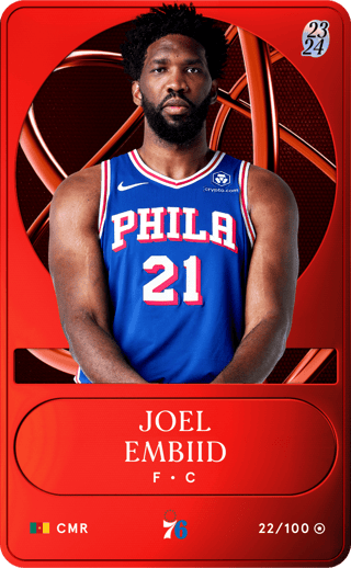Joel Embiid - rare