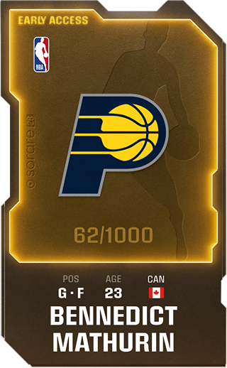 Bennedict Mathurin - limited