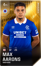 Max Aarons - limited