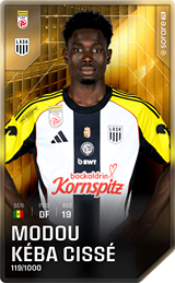 Modou Cissé - limited