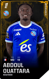 Abdoul Ouattara - limited