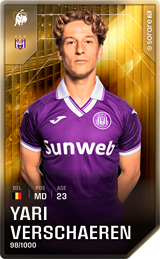 Yari Verschaeren - limited