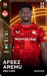 Afeez Aremu - limited