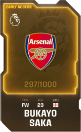 Bukayo Saka - limited