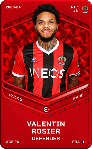 Valentin Rosier - rare