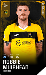 Robbie Muirhead - limited