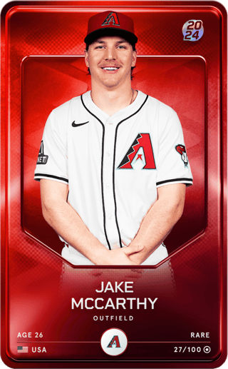 Jake McCarthy - rare