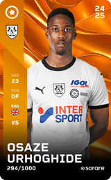 Osaze Urhoghide - limited