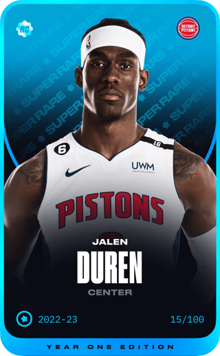 Jalen Duren - super_rare