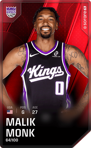 Malik Monk - rare