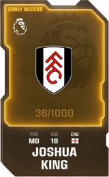 Joshua King - limited
