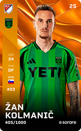 Žan Kolmanič  - limited