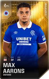 Max Aarons - limited