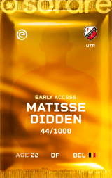 Matisse Didden - limited