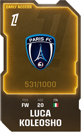 Luca Koleosho - limited
