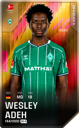 Wesley Adeh - limited