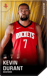 Kevin Durant - limited