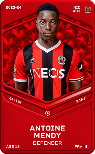 Antoine Mendy - rare
