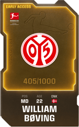 William Bøving - limited