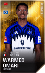 Warmed Omari - limited