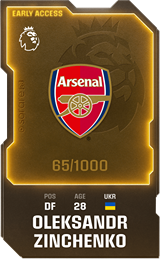 Oleksandr Zinchenko - limited