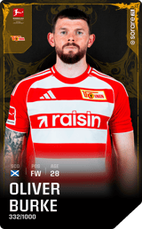 Oliver Burke - limited