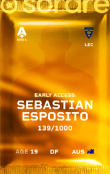 Sebastian Esposito - limited