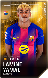 Lamine Yamal - limited