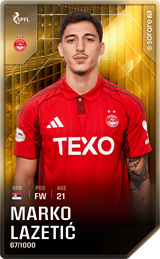 Marko Lazetić - limited