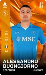Alessandro Buongiorno - limited