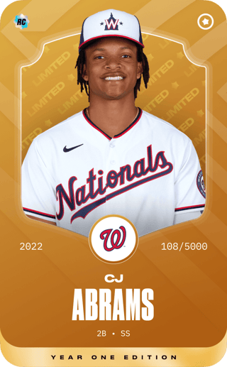 CJ Abrams - limited