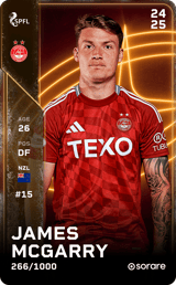 James McGarry - limited