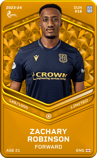 Zachary Robinson - limited