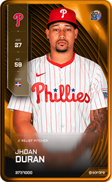 Jhoan Duran - limited