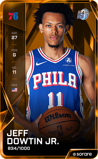 Jeff Dowtin Jr. - limited