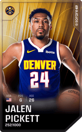 Jalen Pickett - limited