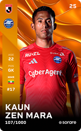 Kaung Zan Mara - limited