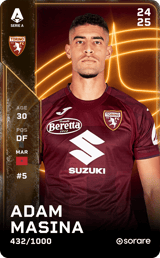 Adam Masina - limited